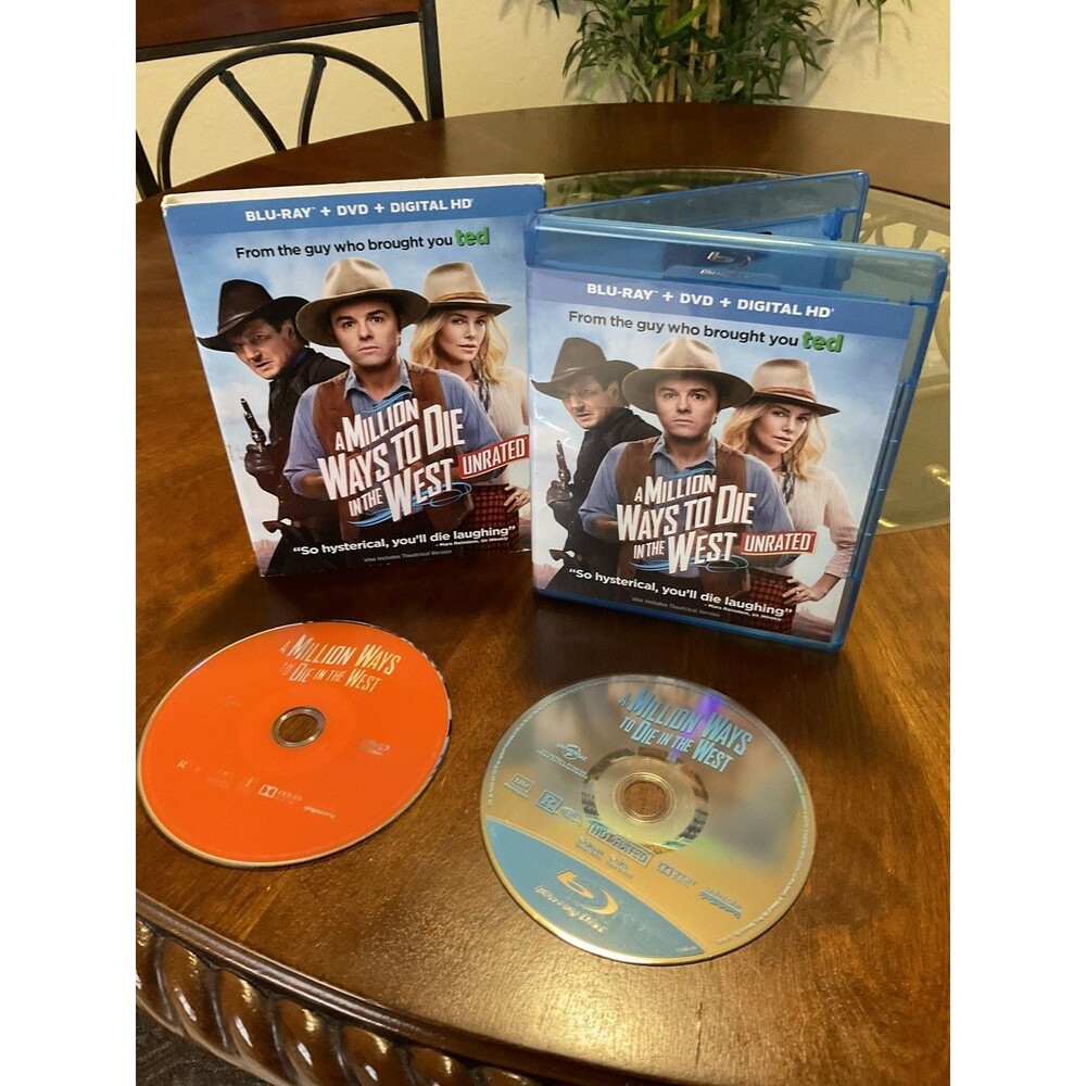 A Million Ways to Die in the West (Blu-ray, 2014)